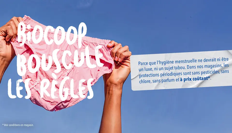 Prix coûtant sur les produits d'hygiène féminine